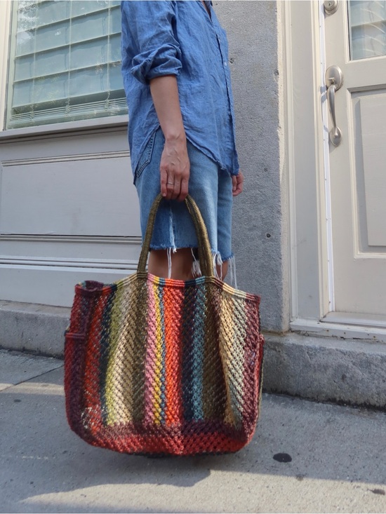 Handbags - The Jacksons woven tote bag